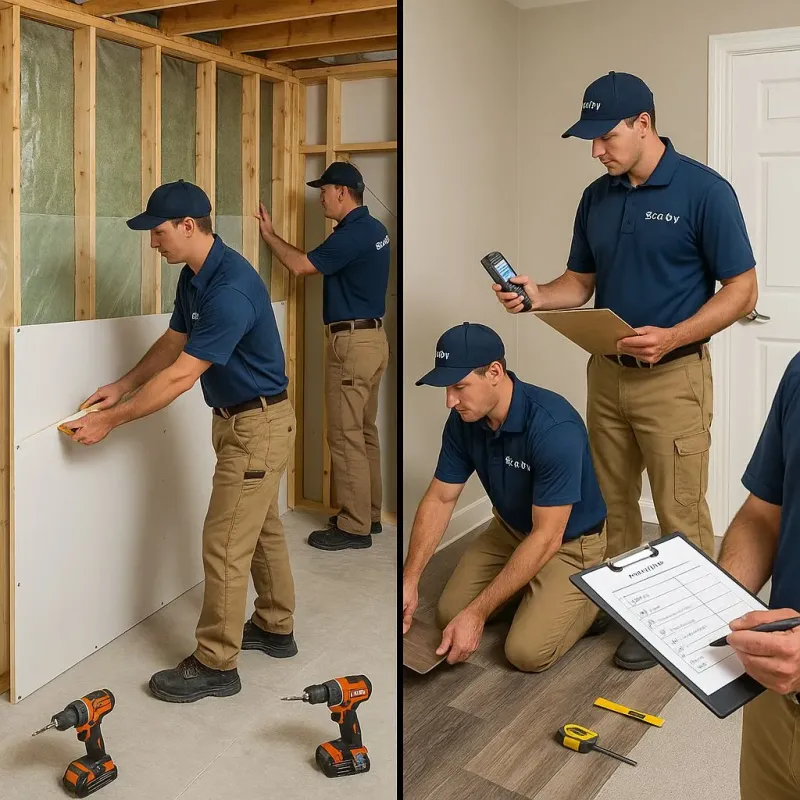 Repairs and Reconstruction process in Arnold, CA