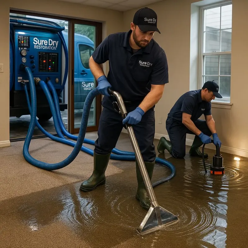 Water Extraction and Removal process in Arnold, CA